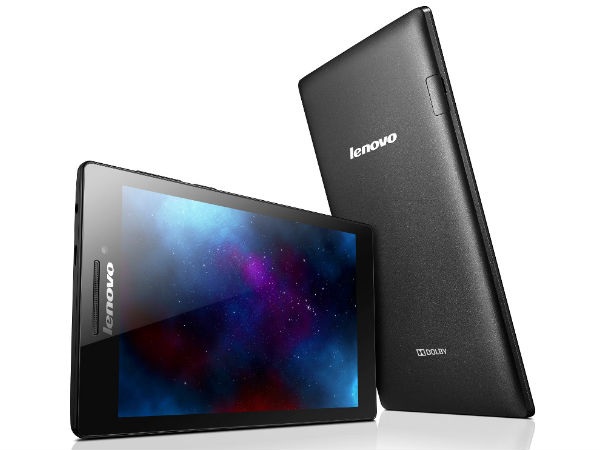 Lenovo Tab 2 A7-10 with Quad-Core CPU & 1GB RAM Launched at RS 4,999