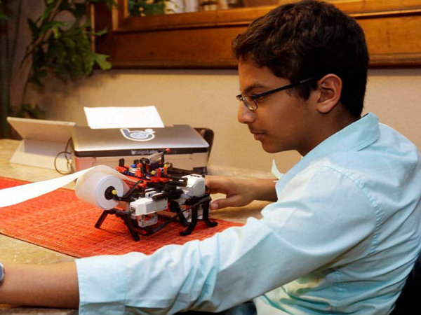 Indian-origin boy working with Microsoft for Braille Printer