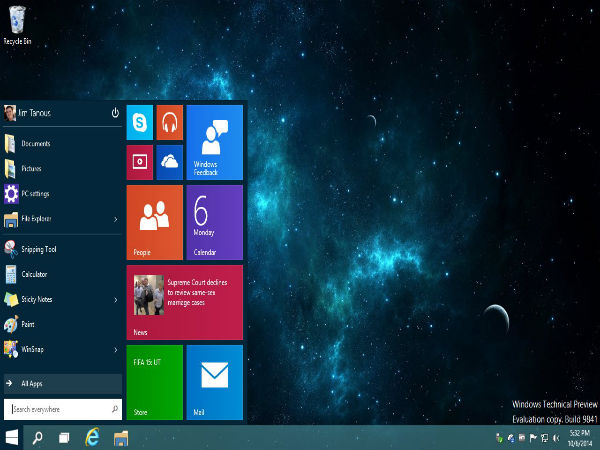 Windows 10 To Be Free Upgrade For Windows 7/8.1