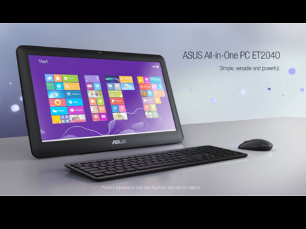 Asus AIO PC ET2040INK Announced with Windows 8.1 at Rs 24,999