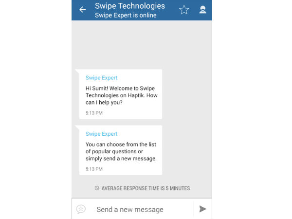 Swipe Telecom Partners With Haptik Messaging Assistant for Customer