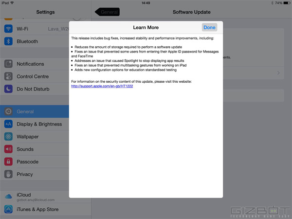 How to install iOS 8.1.3 via OTA
