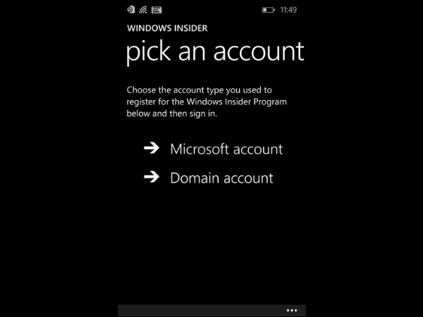 Windows 10 Technical Preview for Phones