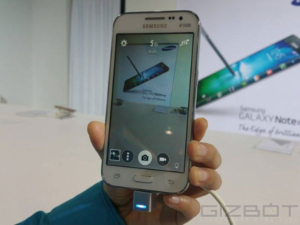 Samsung Galaxy Core prime :Camera