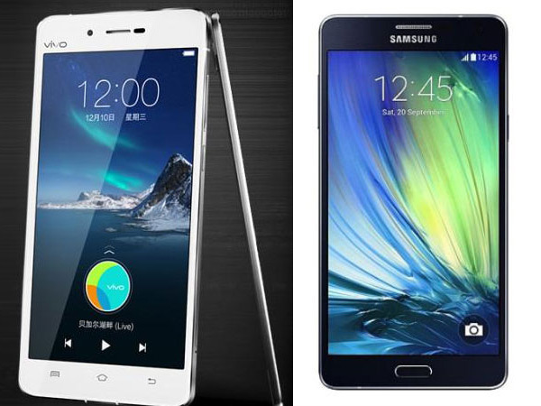 Samsung Galaxy A7 vs Xiaomi Mi4 vs Vivo X5 Max: Display