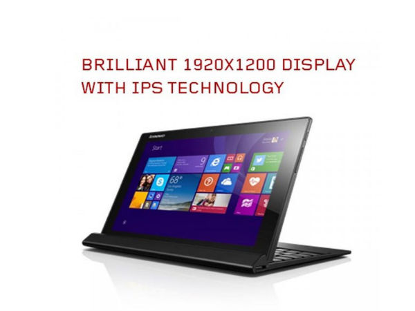 Lenovo Miix 3: Display