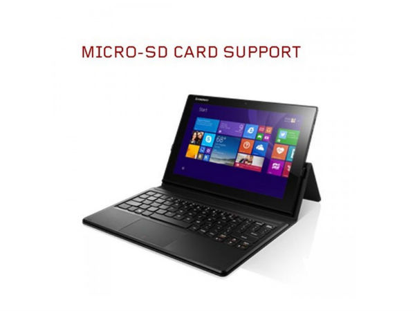 Lenovo Miix 3: Storage