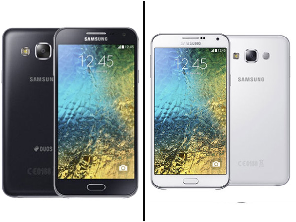 Samsung Galaxy E5 vs Samsung Galaxy E7: Camera