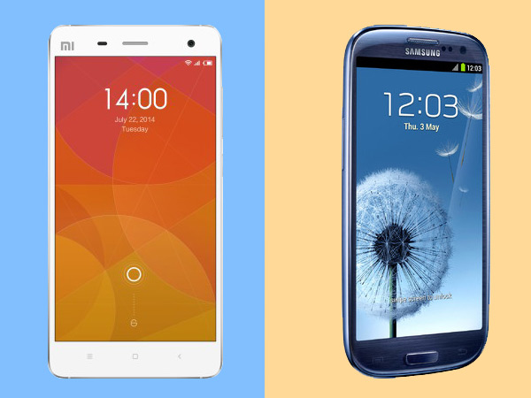 Xiaomi Mi4 16GB vs Samsung Galaxy S3 Neo: Software