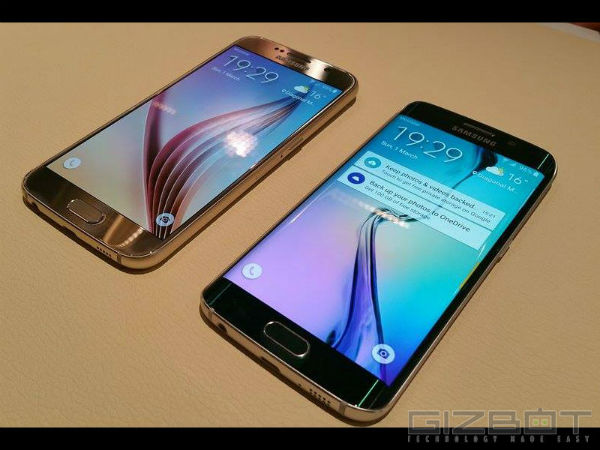  Samsung Galaxy S6 Edge Launched with Dual Curved Screen