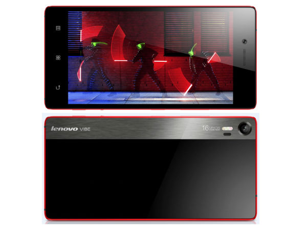 MWC 2015: Lenovo Vibe Shot with 16MP Camera, Tri-Color Flash Launched