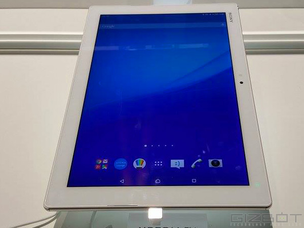 Sony Xperia Z4 Tablet: Storage