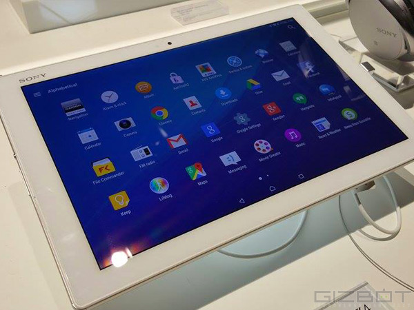 Sony Xperia Z4 Tablet First Look