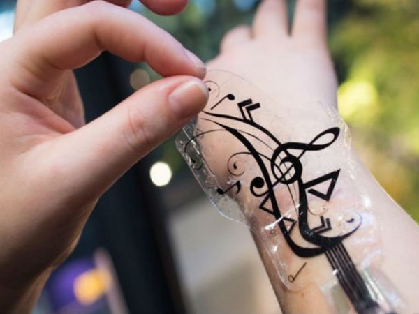 Wear this Sticker to Make Calls, listen to Music