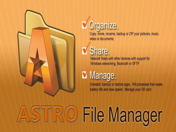 Astro File Manager  
