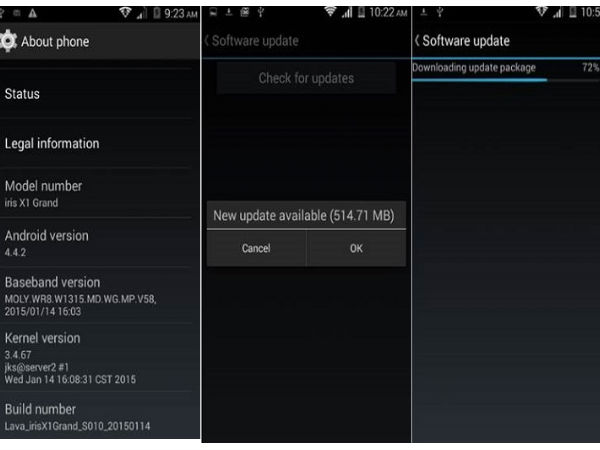 Android 5.0 Update: Lava Iris X1 Grand Finally Tastes The Lollipop Android 5.0 Update: Lava Iris X1 Grand Finally Tastes The Lollipop