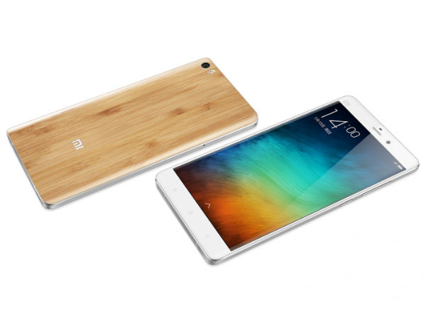 Xiaomi Mi Note Limited Edition Launched With Bamboo Back Panel