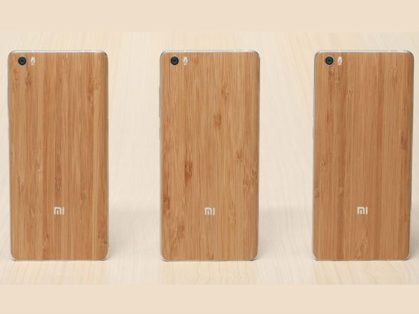 Xiaomi Mi Note Limited Edition Launched With Bamboo Back Panel