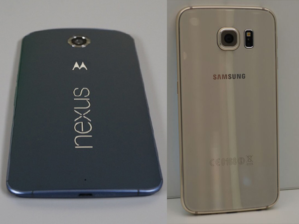 Samsung Galaxy S6 vs Google Nexus 6
