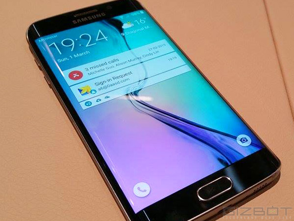 Samsung Galaxy S6 Edge: Display