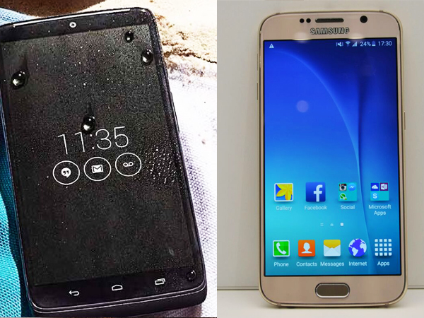 Samsgung Galaxy S6 vs Moto Turbo