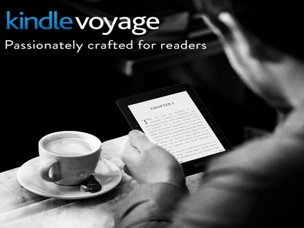 Amazon Launches Kindle Voyage E-Book Reader at Rs 16,499 in India