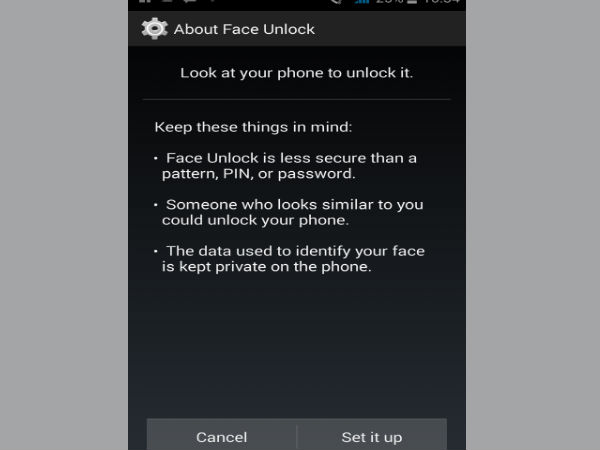 How To Unlock Your Android Smartphone With Your Face