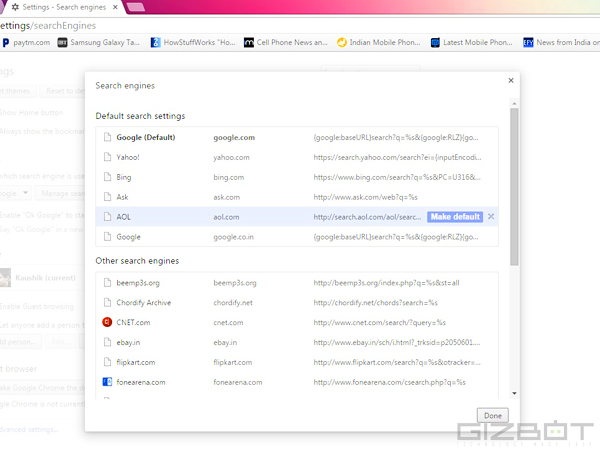 More Specific Searches