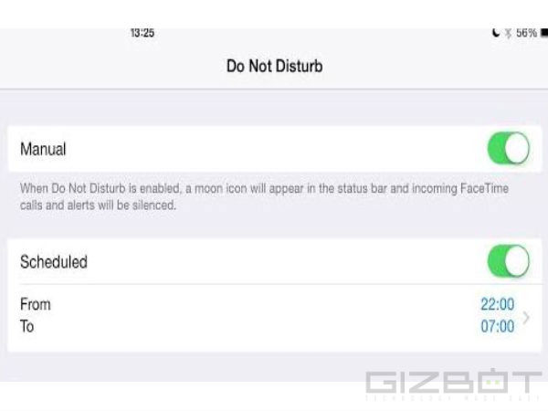 How To Setup Do Not Disturb Mode on Your iPhone and iPad
