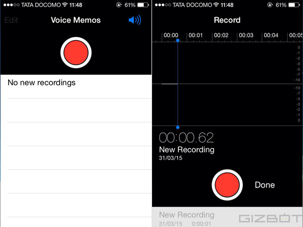 How to record calls in person.