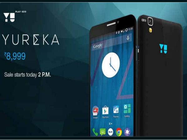 Yu Yureka is All Set For Flash Sale Today on Amazon India at 2.00PM