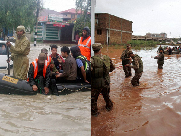 Kashmir Floods Monitored by latest Satellite Technology