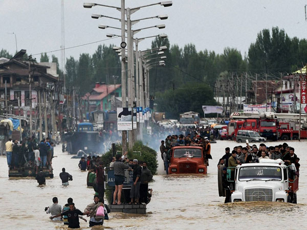 Kashmir Floods Monitored by latest Satellite Technology