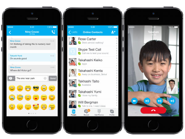 Microsoft Realeas Updates For Skype and Skype Qik Apps