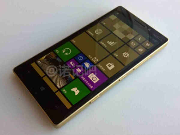 Gold-Plated Nokia Lumia 930 Gets Glamourous Looks