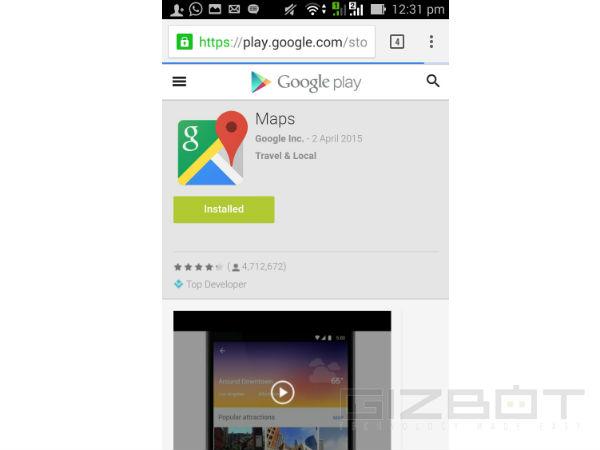 Use Google maps without the Internet