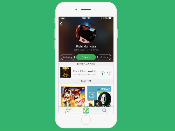 Saavn's New Update Comes with Tag Friends, Follow Artists and Music