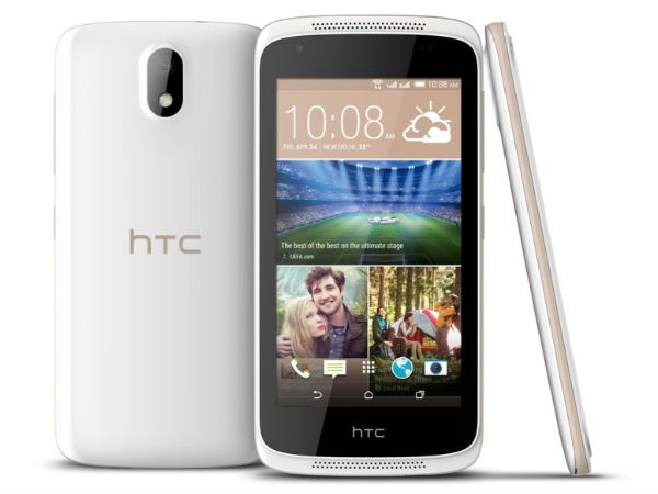HTC Desire 326G with 4.5-inch Display, 8MP Camera Launched in India
