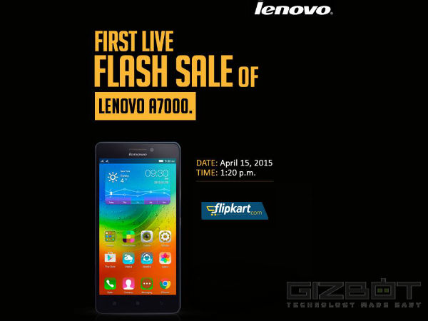 Lenovo A7000 to be Sold on Offline Flash Sale Tomorrow Lenovo A7000 to be Sold on Offline Flash Sale Tomorrow