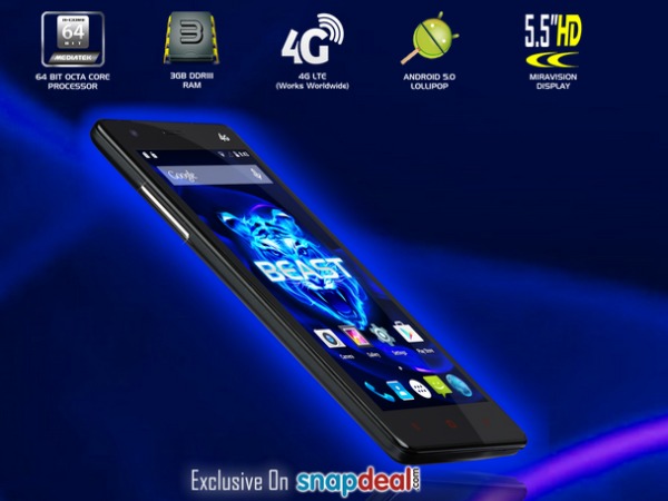 Auxus Beast to be launched by iBerry on April 20 Auxus Beast to be launched by iBerry on April 20