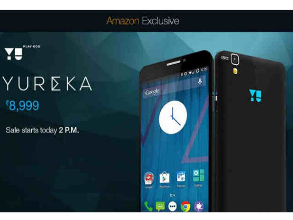 20,000 Yu Yureka Units to go on Flash Sale Today on Amazon India
