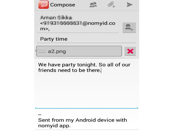 NoMyId: Now Send Emails To Any Mobile Number