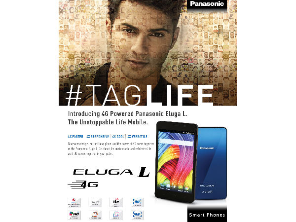 Panasonic ELUGA with 5-inch Display, 4G LTE Launched