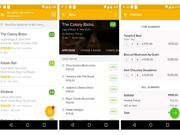 Zomato Launched a Stand-Alone App for Food Ordering Zomato Launched a Stand-Alone App for Food Ordering