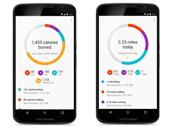 Google Fit Gets Massive Update, brings Distance Tracking