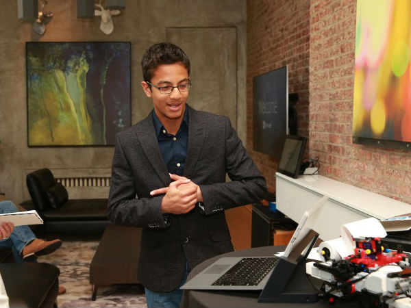 Indian-origin boy working with Microsoft for Braille Printer