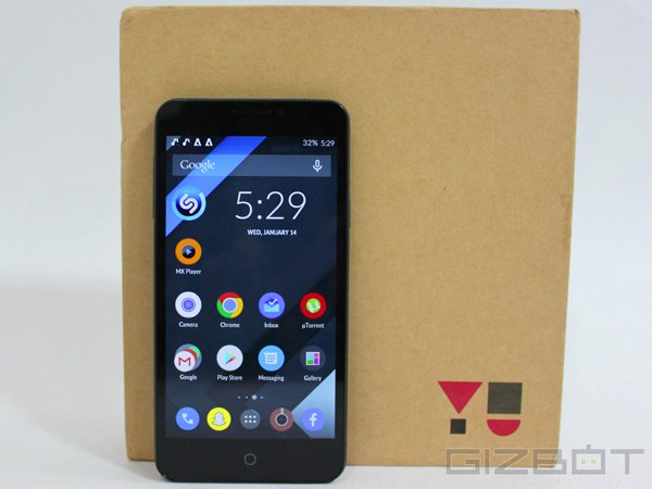 Micromax Yu Yuphoria Receives Android Lollipop 5.0.2 Based Cyanogen 12