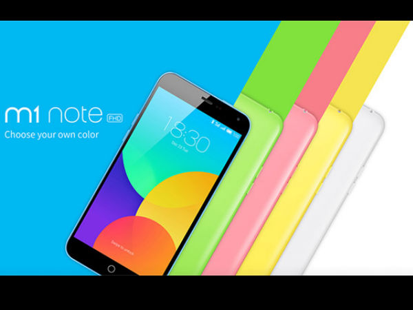 Meizu M1 Note with 5.5-inch Display, 2GB RAM is Now Official in India