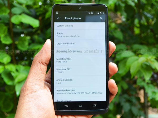 Motorola Moto Turbo Review