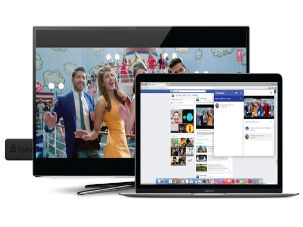 Teewe 2 Wireless HDMI Media Streaming Dongle Launched at Rs 2,399